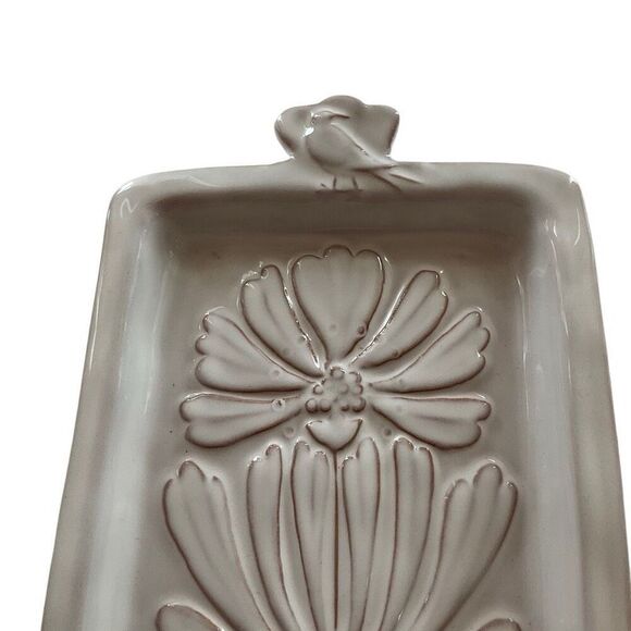 Ceramiche Virginia Pottery Tray. Cream. Made in Tuscany. Beautiful - Picture 3 of 11
